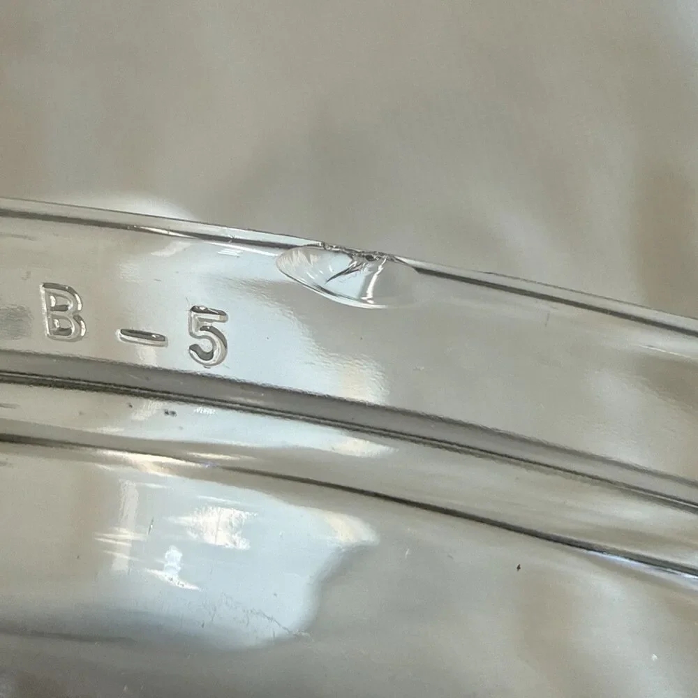 Vintage CorningWare 1.75 Quart Casserole Dish – Black Trefoil Scroll - MCM - USA